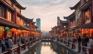 京商商贸城水街项目，商业与文化交融的创新表达