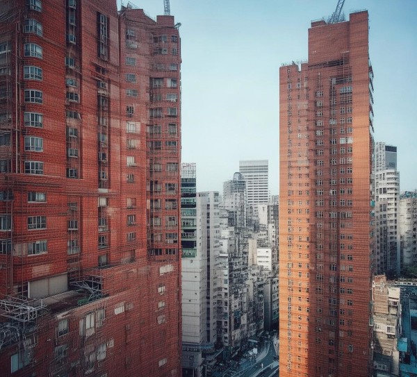 合肥京商商贸城，bricks of Progress